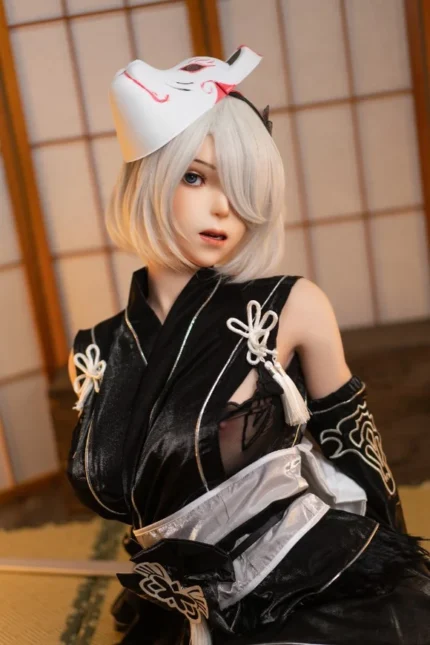 Game Lady Muscular 2B 171cm G-Cup Anime Silicone Sex Doll