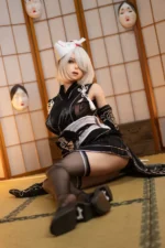 Game Lady Muscular 2B 171cm G-cup Anime Silicone Sex Doll - Image 5