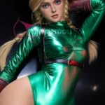 157cm/5ft2 C-Cup Street Fighter Killer Bee Cammy Anime TPE Sex Doll