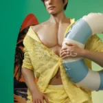 185cm/6ft1 Brunette Male Silicone Doll – Chi Ao