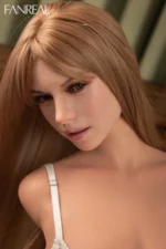 111cm/3ft8 F-cup Blonde Silicone Torso Sex Doll - Mirella Tan - Image 5