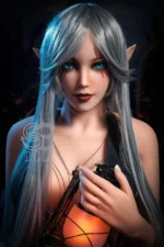 50cm/4ft11 E-Cup Fairy Elf Anime Fantasy TPE Sex Doll - Image 4