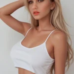 Jean Plus 157cm #149 Blonde Hair TPE Sex Doll
