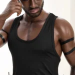 176cm M7 Bill full silicone black male sex doll