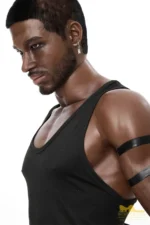 176cm M7 Bill Male Sex Doll – Full Silicone Black Male Doll - Image 5