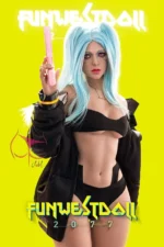 157cm/5ft2 C-Cup TPE Harley Quinn Anime Sex Doll - Image 7
