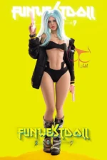 157cm/5ft2 C-Cup TPE Harley Quinn Anime Sex Doll - Image 4