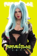 157cm C-Cup TPE Harley Quinn Anime Sex Doll