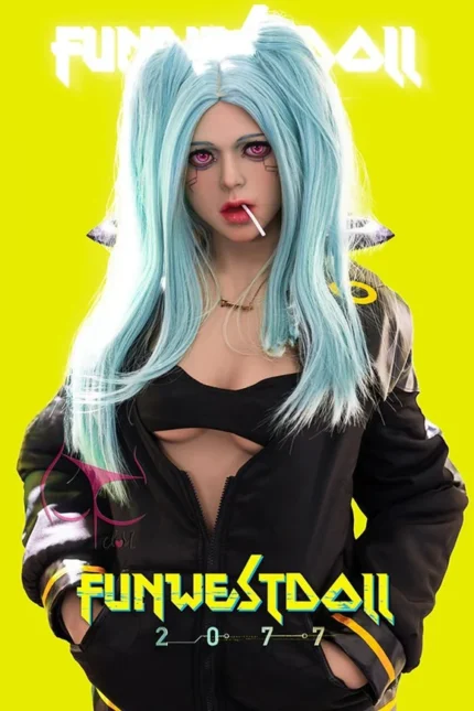 157cm C-Cup TPE Harley Quinn Anime Sex Doll